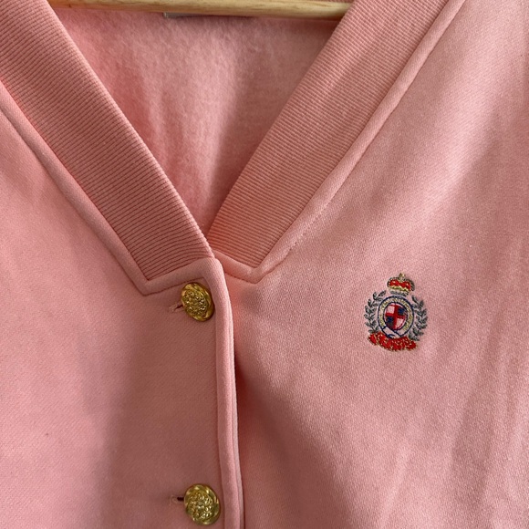 coral vintage button up cardigan 🪸 - Picture 3 of 4